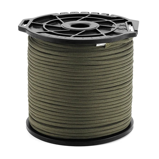 HALIN 100m Outdoor Multifunctional Spool 9 Core Umbrella Rope 4mm Thick Tent Wind Rope - Army Green - 1