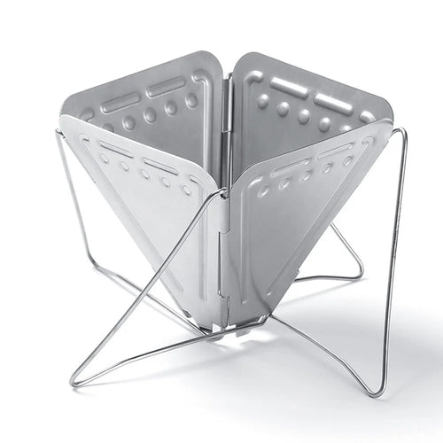 HALIN Stainless Steel Coffee Dripper Holder Folding Outdoor Camping Coffee Filter Rack (BPA Free, No FDA Certificate) - 1