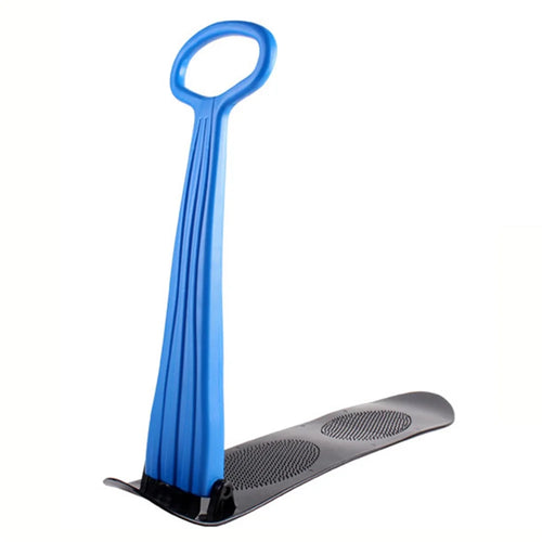 Portable Foldable Kids Ski Board Snow Sledge Outdoor Children HDPE Sleigh Sled - Blue - 1