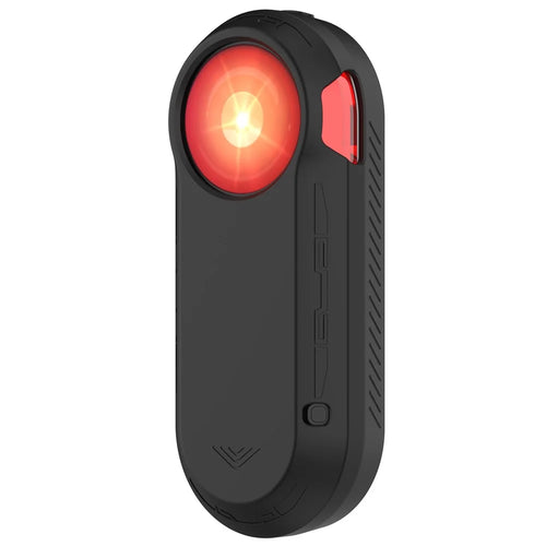 For Garmin Varia RTL515 Bike Light Bicycle Radar Protection Sleeve Silicone Case Dustproof Soft Cover - Black - 1