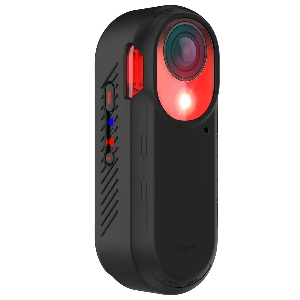 For Garmin Varia RCT715 Silicone Case Anti-Scratch Soft Cover Bike Light Bicycle Radar Protection Sleeve - Black - 1