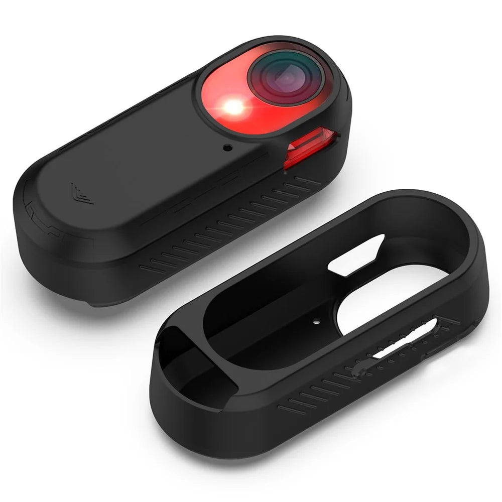 For Garmin Varia RCT715 Silicone Case Anti-Scratch Soft Cover Bike Light Bicycle Radar Protection Sleeve - Black - 5