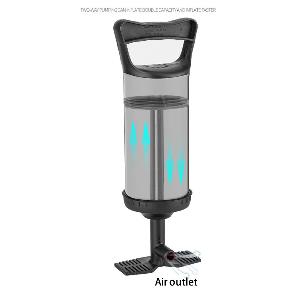 HT-108 Manual Pump Quick Hand Pump Hand-pull Air Pump for Floating Bed Swim Ring - 2