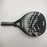 CAMEWIN 4013 Beach Tennis Racket Carbon Fiber+Fiberglass+Soft EVA Tennis Paddle Racquet - Grey - 2