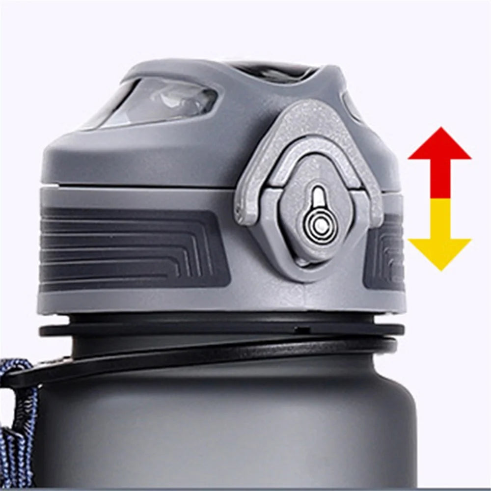 KANGZYUAN 8082 650ml Outdoor Sports Leak Proof Water Bottle Tritan Drinkware (BPA Free, No FDA Certificate) - Red - 6