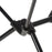 HALIN Camping Chair Foot Rest 600D Cationic + Aluminum Alloy Footrest Leg Rest Fits 18-30mm Diameter Rod - 4