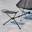 HALIN Camping Chair Foot Rest 600D Cationic + Aluminum Alloy Footrest Leg Rest Fits 18-30mm Diameter Rod - 7