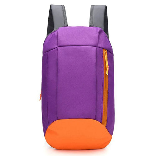 HALIN Outdoor Camping Climbing Rucksack Waterproof Nylon Travel Backpack - Purple - 1