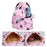 HALIN Children Cartoon Backpack Outdoor Camping School Drawstring Shoulder Bag - Cat - 3