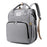 AOTU Baby Diaper Large Oxford Cloth Mommy Backpack Maternity Bag with Baby Sleeping Mat Bed Design - Grey - 1