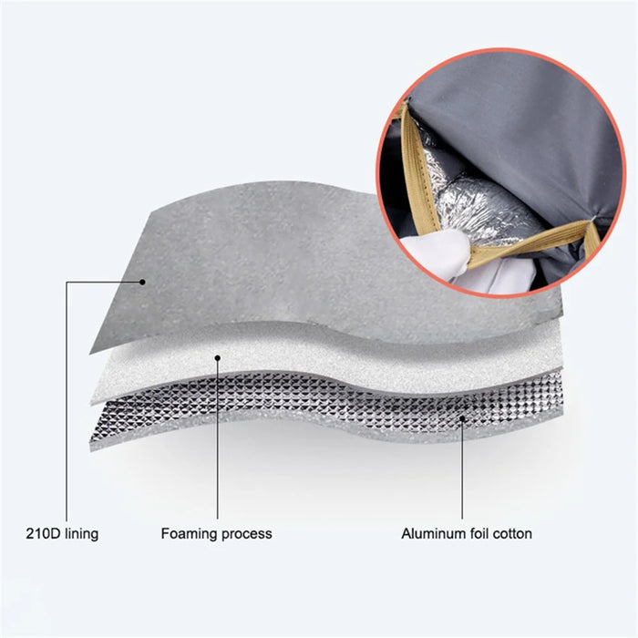 AOTU Baby Diaper Large Oxford Cloth Mommy Backpack Maternity Bag with Baby Sleeping Mat Bed Design - Grey - 4