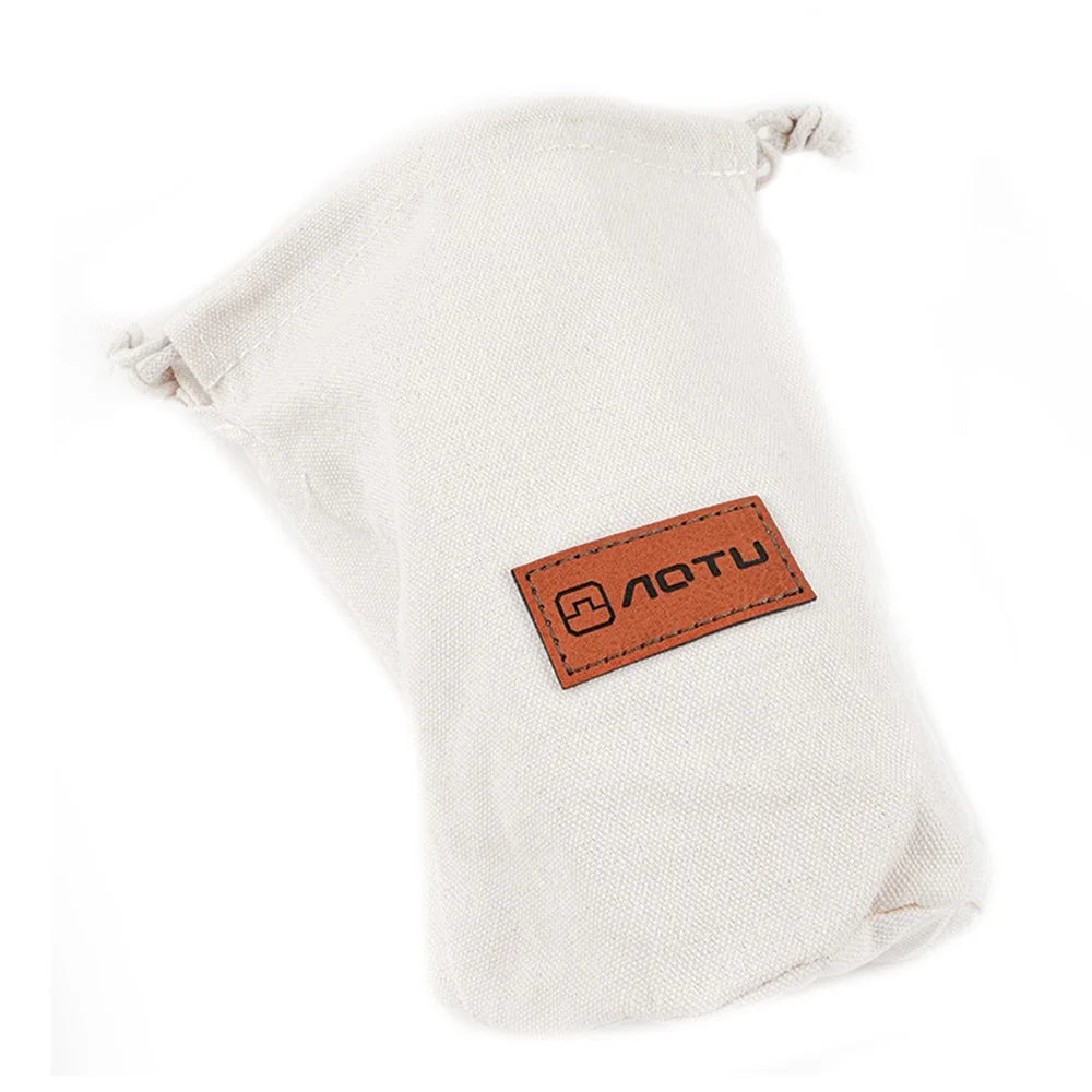 AOTU AT6435-1 Canvas Outdoor Travel Small Toiletries Bag Portable Drawstring Storage Bag - 1