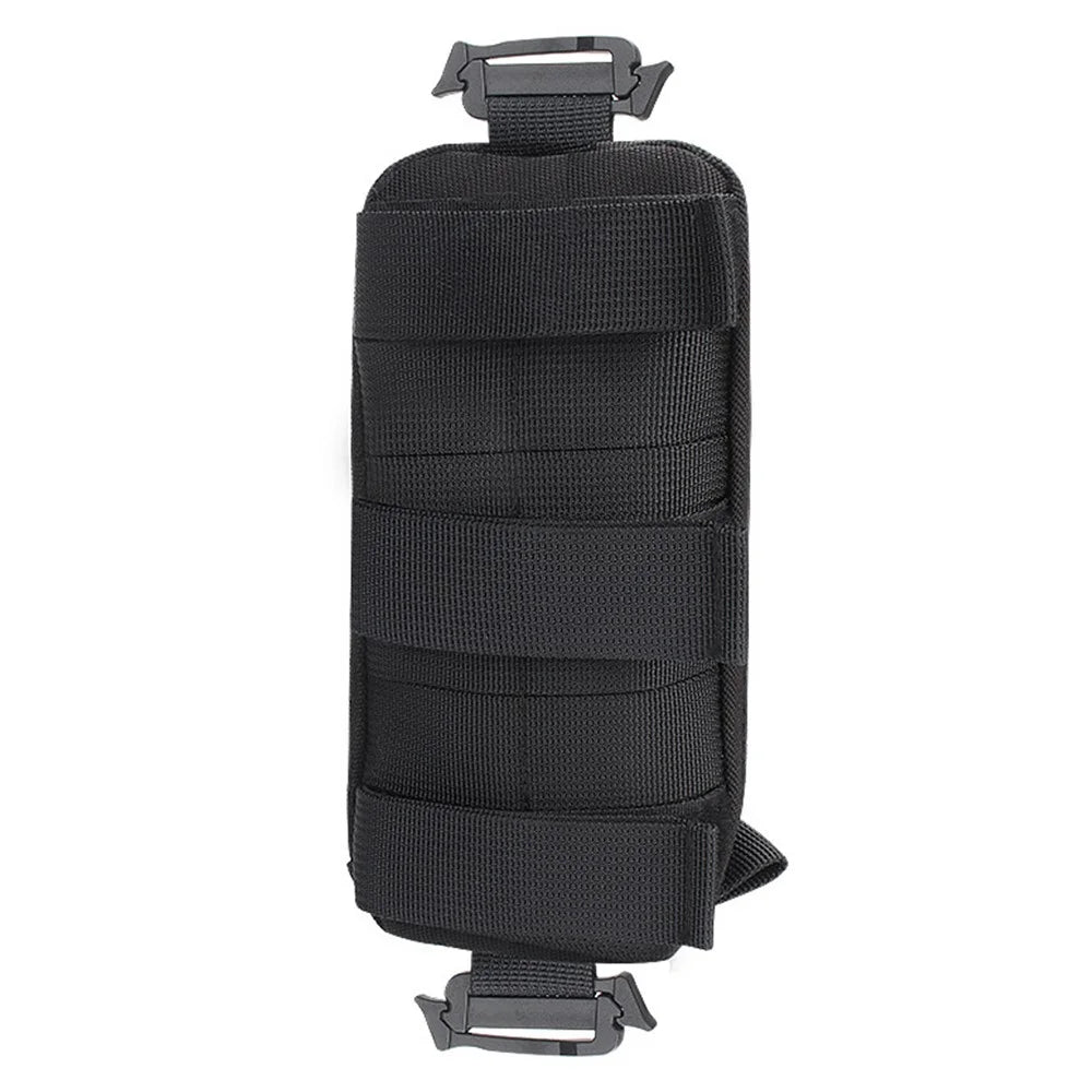 AOTU Tactical Backpack Shoulder Strap Bag Molle Pouch Military EDC Tool Phone Holder for Outdoor Hiking Hunting - Black - 2