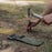 AOTU Size L Outdoor Camping Ground Nails Storage Bag Cationic Fabric Tent Stake Wind Rope Peg Bag - 2