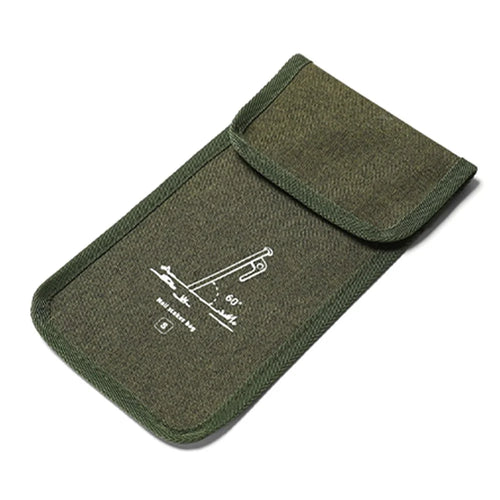 AOTU Size S Outdoor Camping Ground Nails Storage Bag Cationic Fabric Tent Stake Tools Carrying Bag - 1