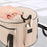 AOTU Large Insulated Oxford Cloth Camping Cookware Storage Bag Cooking Utensils Pot Bowl Organizer Carrier Bag - Black - 4