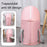 AOTU Portable Insulation Foot Bath Bucket Aluminum Film+PVC+Waterproof Fabric Foldable Foot Bath Bag - Pink - 2