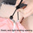 AOTU Portable Insulation Foot Bath Bucket Aluminum Film+PVC+Waterproof Fabric Foldable Foot Bath Bag - Pink - 5
