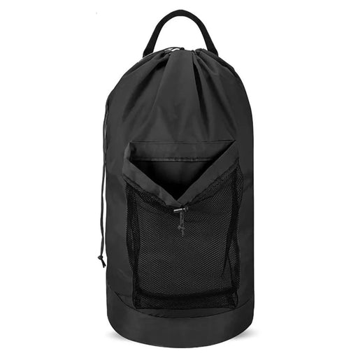 HALIN 600D Oxford Cloth Backpack Drawstring Closure Laundry Bag Dirty Clothes Carrying Pouch for Travel - 1