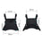 Outdoor Men Tactical Vest Bag Waterproof Polyester Multi-pockets Chest Bag - Black - 6