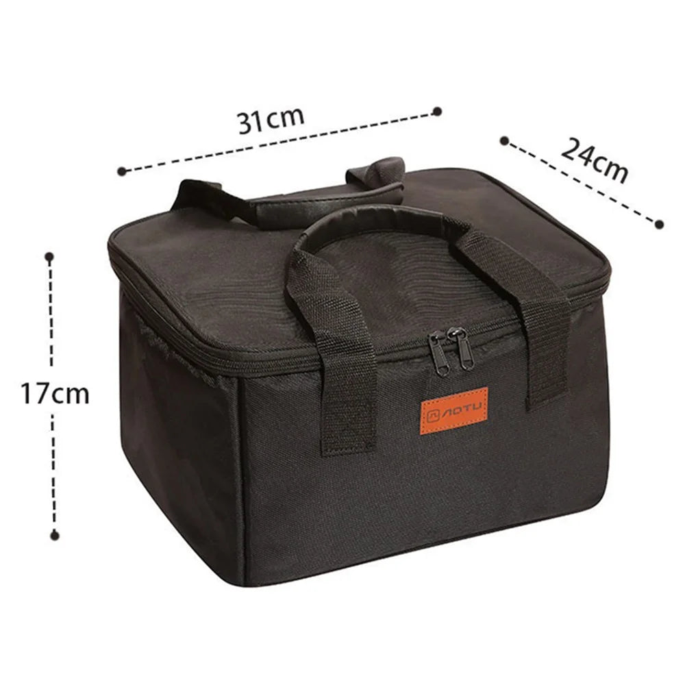 AOTU AT5901-1 Oxford Cloth Camping Cookware Storage Bag Cooking Utensils Pot Bowl Organizer Carrier Bag - 6