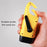 AOTU Outdoor Emergency Solar Power Hand Crank Flashlight LED Hand Crank Power Lights - Yellow - 2