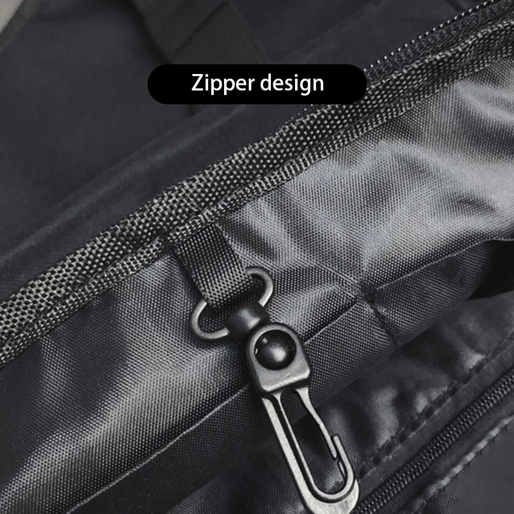 YA0274 Men Outdoor Tactical Vest Waterproof Oxford Cloth Military Chest Bag - Black - 7