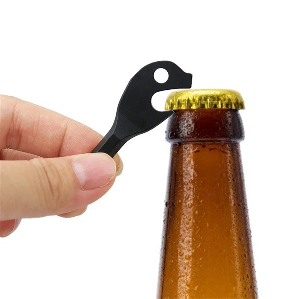 YHD115 Outdoor Portable Bottle Opener Key Design Mini Phillips Screwdriver - 4