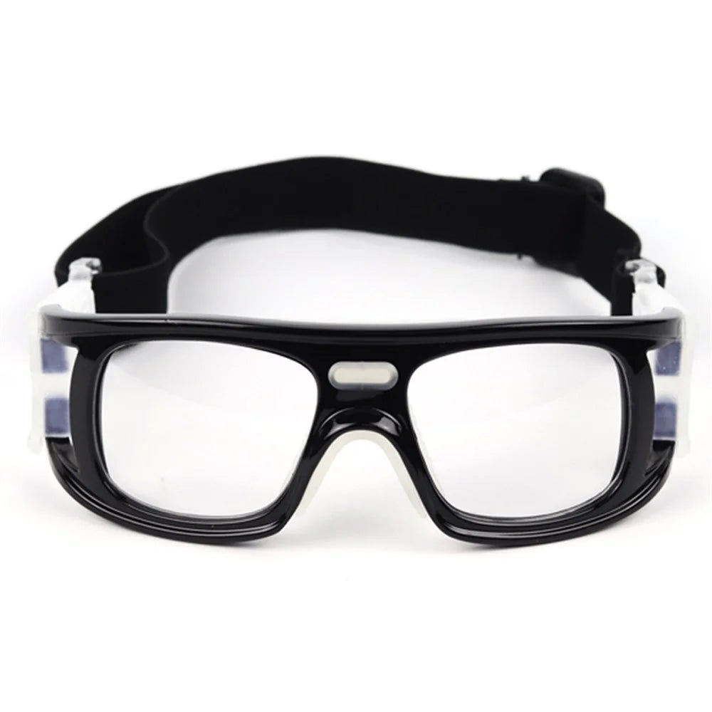 BOLLFO BF007 PC Lens Sports Glasses for Basketball Football Training Goggles - Black Frame - 1
