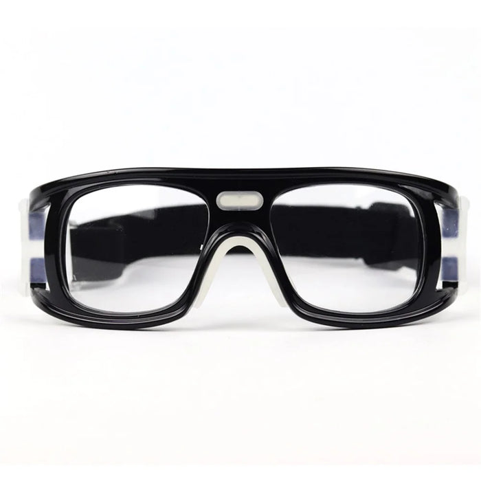 BOLLFO BF007 PC Lens Sports Glasses for Basketball Football Training Goggles - Black Frame - 2