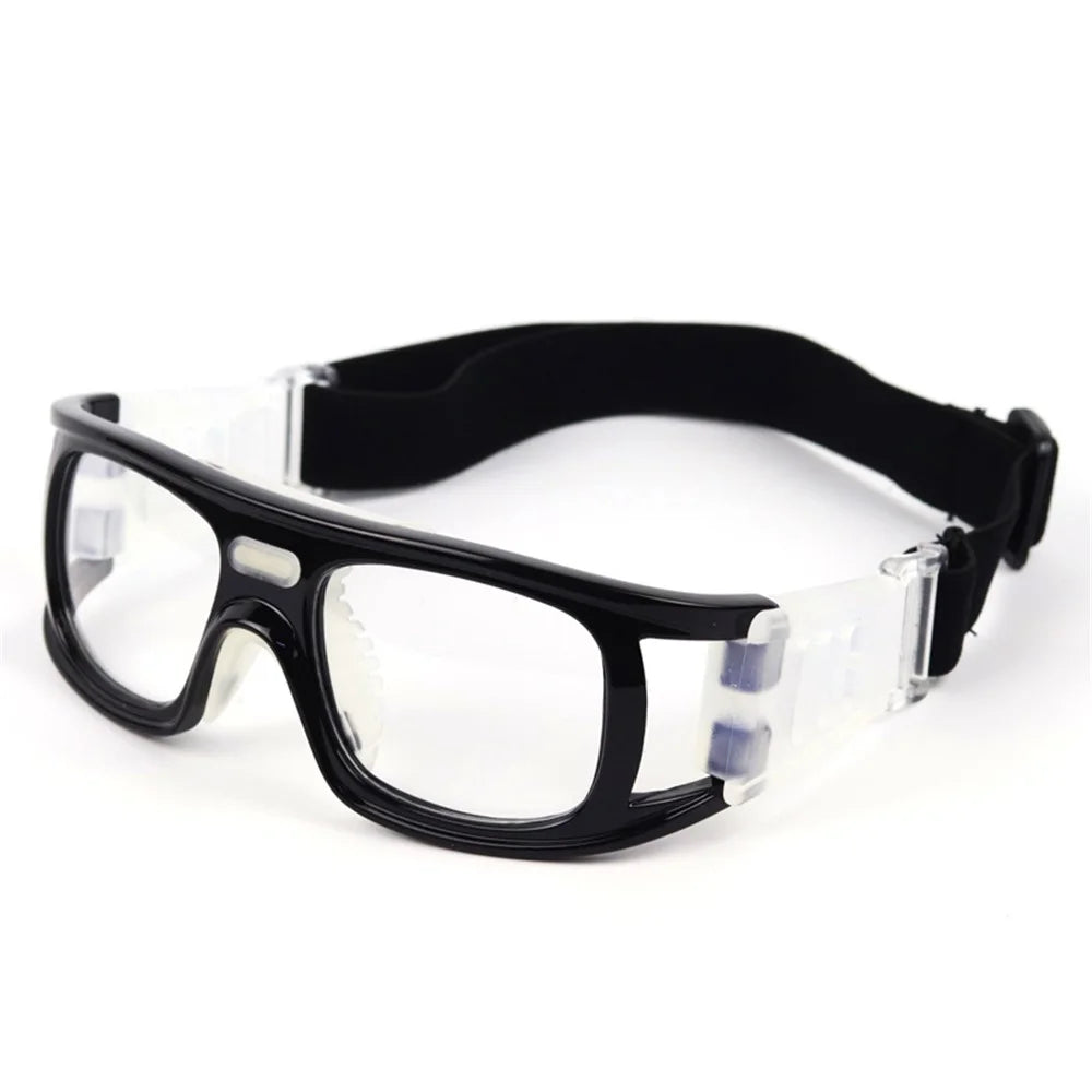 BOLLFO BF007 PC Lens Sports Glasses for Basketball Football Training Goggles - Black Frame - 3
