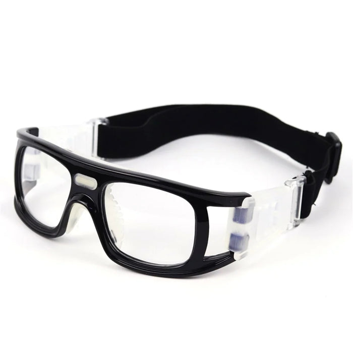 BOLLFO BF007 PC Lens Sports Glasses for Basketball Football Training Goggles - Black Frame - 3