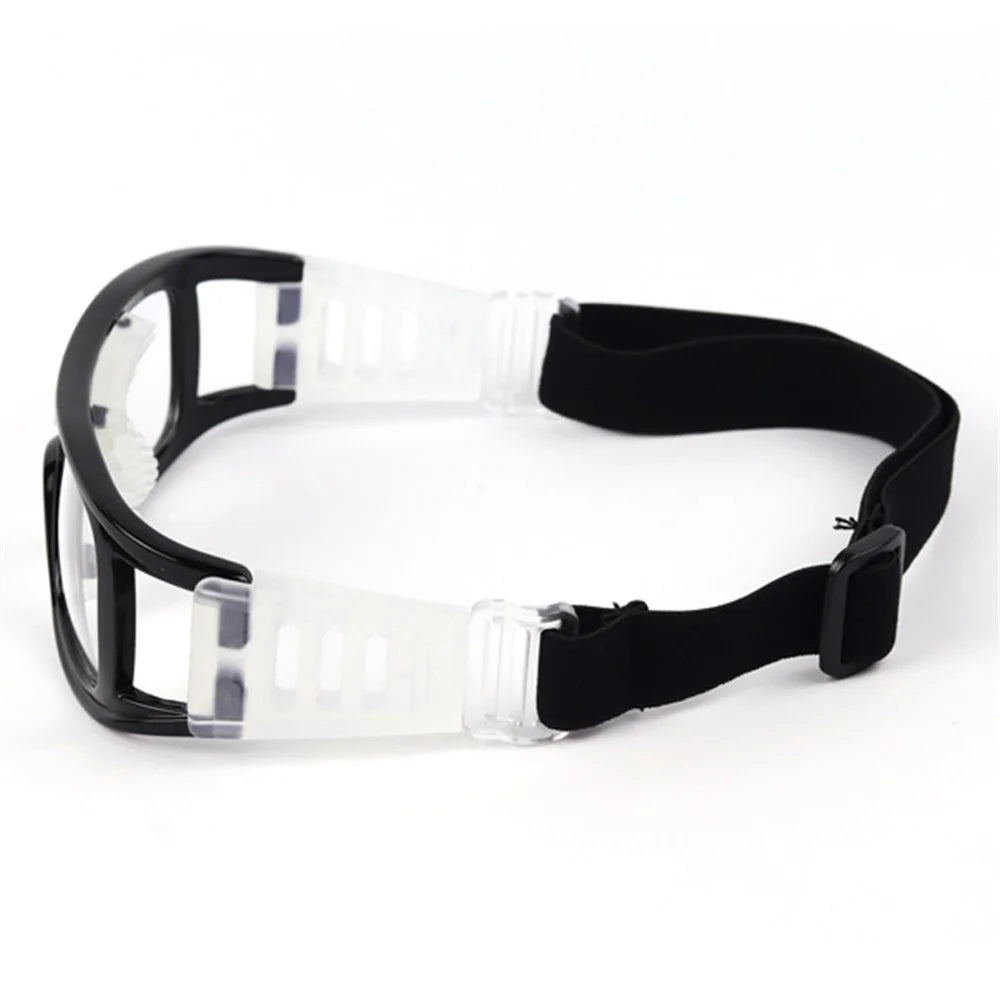 BOLLFO BF007 PC Lens Sports Glasses for Basketball Football Training Goggles - Black Frame - 4