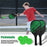 CG1415 Pickle Ball Racket Set Pickle Ball Paddle Kit with 2 Rackets + 4 Pickle Balls - 3