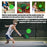 CG1415 Pickle Ball Racket Set Pickle Ball Paddle Kit with 2 Rackets + 4 Pickle Balls - 7