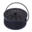 AOTU Portable Iron Mosquito Incense Coil Holder Box with Lid for Outdoor Home - Black / Fireworks - 1