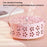 AOTU Camping Iron Mosquito Incense Coil Holder Box with Lid for Home - Pink - 4
