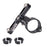 ZTTO SHZHZ Aluminum Alloy Bicycle Water Bottle Cage Holder Mount Adapter Base - Black - 1
