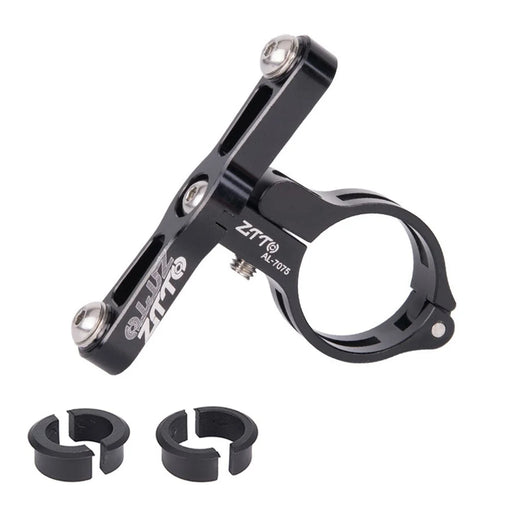 ZTTO SHZHZ Aluminum Alloy Bicycle Water Bottle Cage Holder Mount Adapter Base - Black - 1