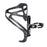 ZTTO SHZHZ Aluminum Alloy Bicycle Water Bottle Cage Holder Mount Adapter Base - Black - 2