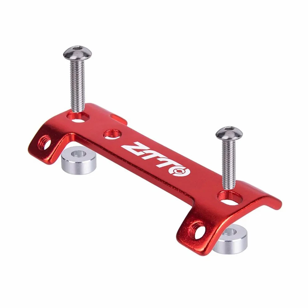 ZTTO SHJDZ Aluminum Alloy MTB Road Bike Double Head Bottle Cage Extender - Red - 2