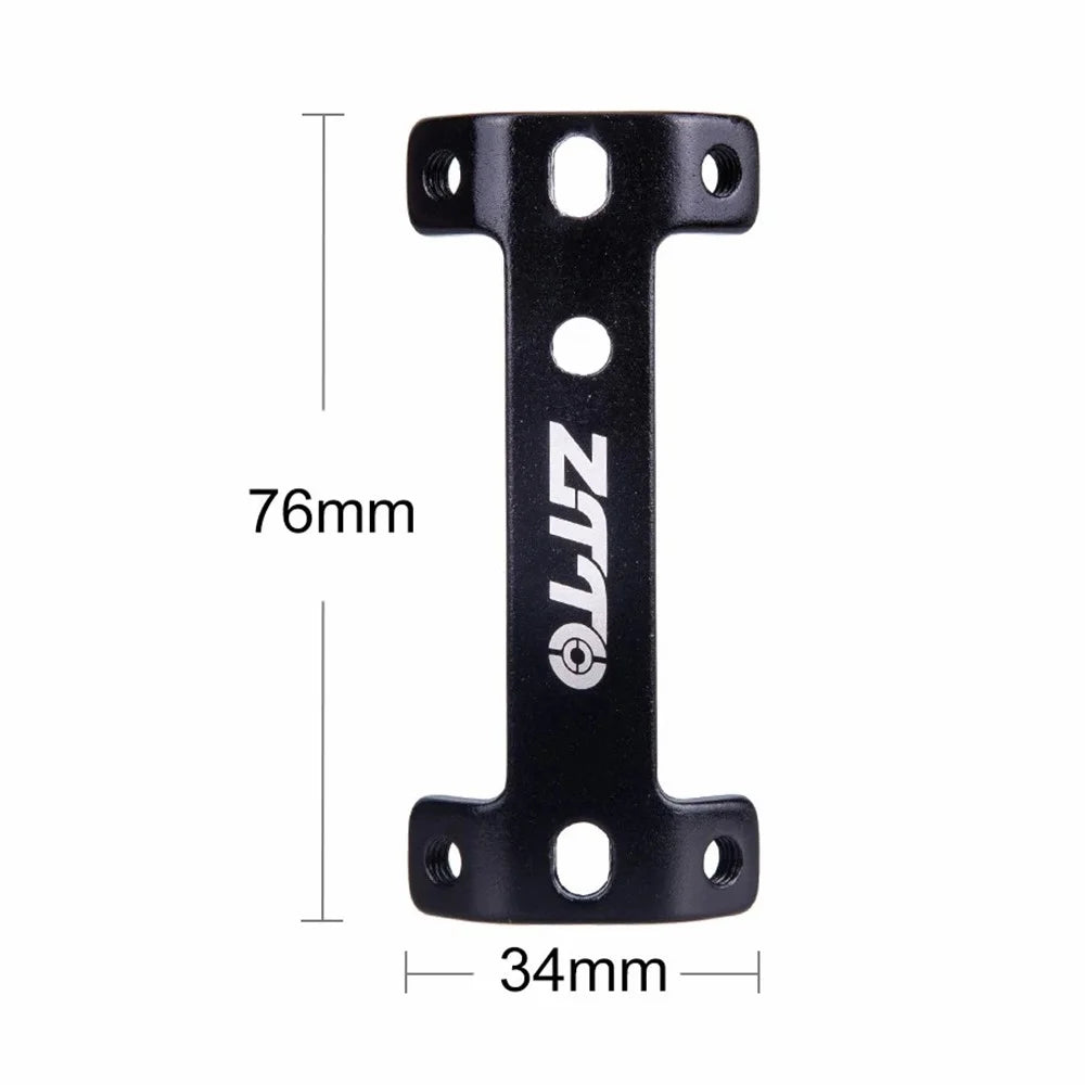 ZTTO SHJDZ Aluminum Alloy MTB Road Bike Double Head Bottle Cage Extender - Red - 5