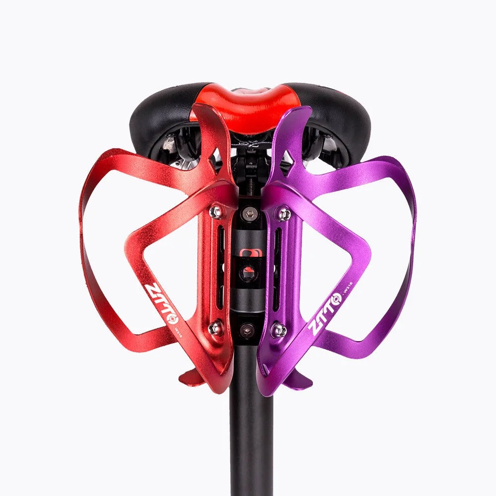 ZTTO ZDKSSJ Bike Saddle Dual Bottle Cage Holder Adapter Aluminium Alloy Dual Bottle Cage Extender - 7