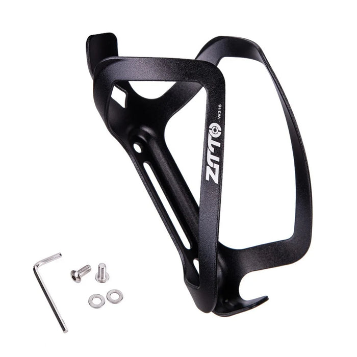 ZTTO W316 Aluminum Alloy Bicycle Bottle Holder Road Bike Water Bottle Cage Bracket - Black - 1