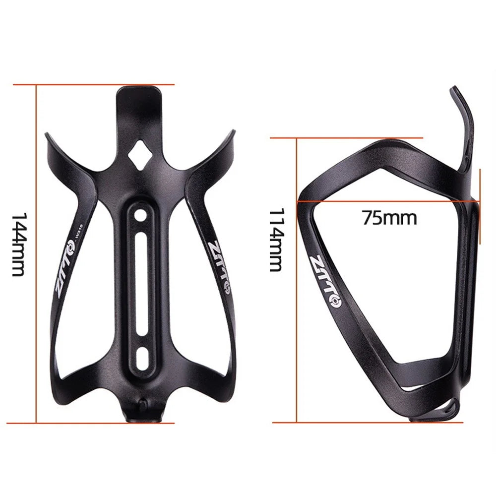 ZTTO W316 Aluminum Alloy Bicycle Bottle Holder Road Bike Water Bottle Cage Bracket - Black - 4