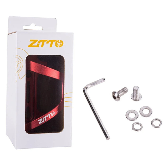 ZTTO W316 Aluminum Alloy Bicycle Bottle Holder Road Bike Water Bottle Cage Bracket - Black - 5