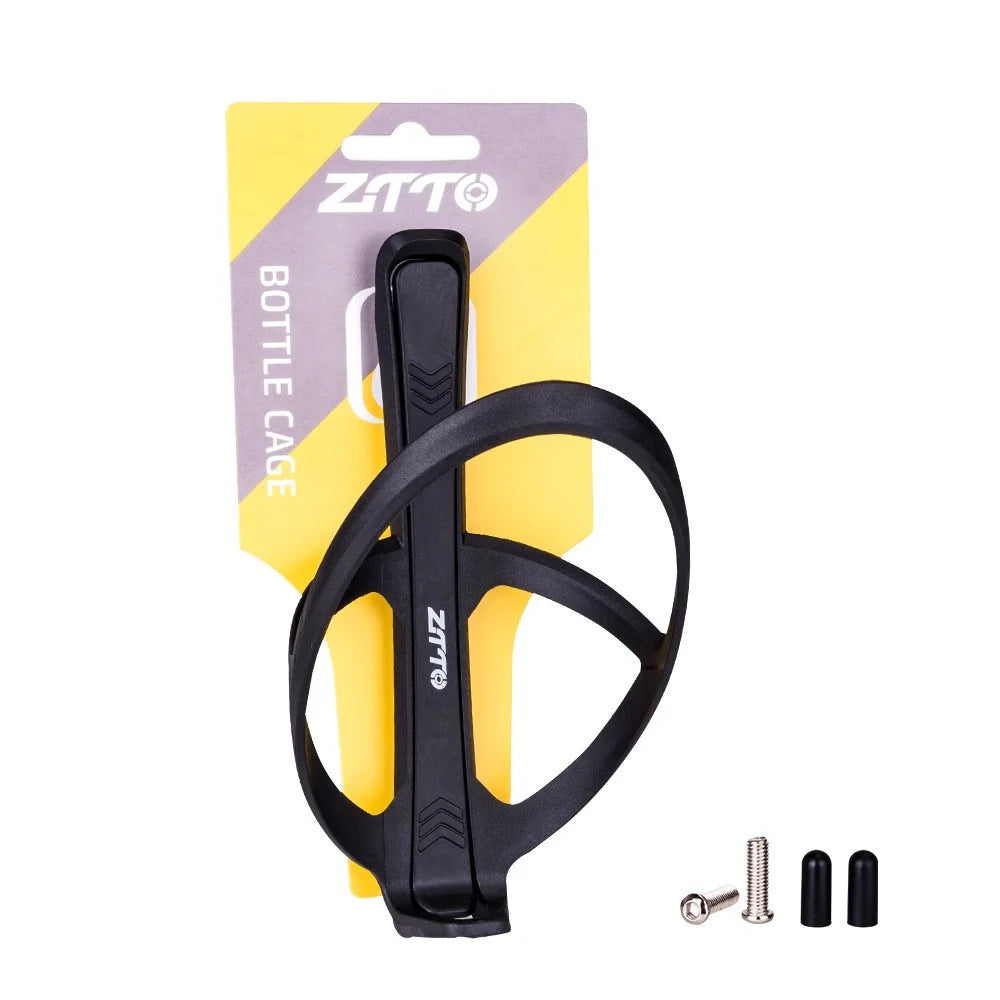 ZTTO HJ01 Compound Nylon Bicycle Water Bottle Cage MTB Bike Bottle Mount Bracket - Black - 7
