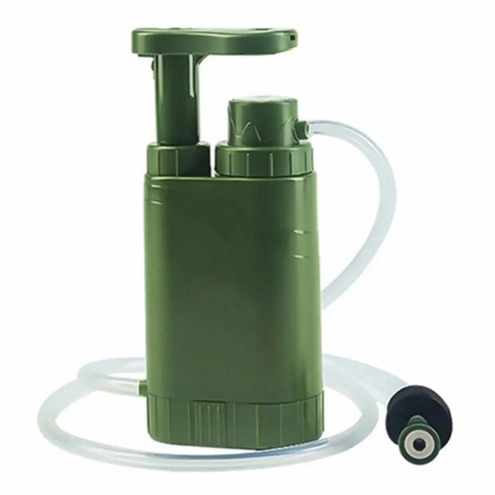 Emergency Survival Water Filter Straw Multifunction Compass Water Purifier (No FDA, BPA-Free) - 1