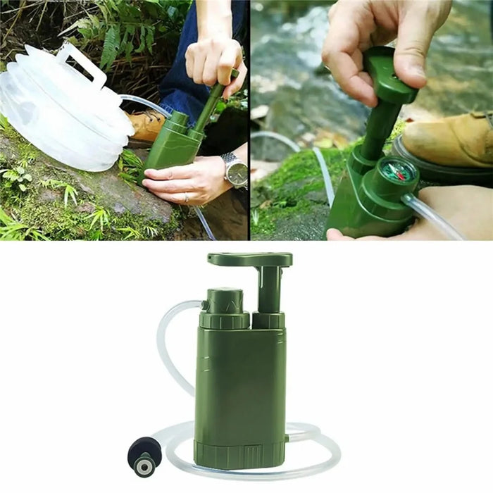 Emergency Survival Water Filter Straw Multifunction Compass Water Purifier (No FDA, BPA-Free) - 5