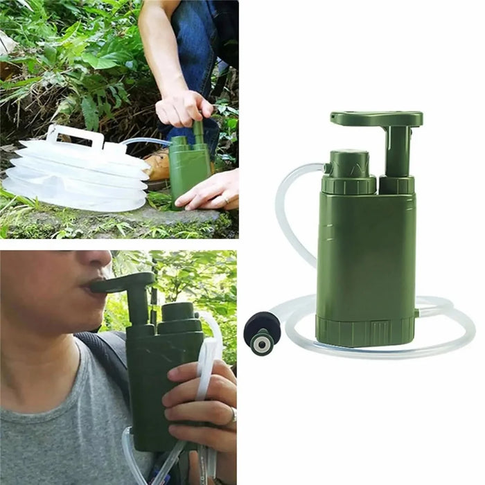 Emergency Survival Water Filter Straw Multifunction Compass Water Purifier (No FDA, BPA-Free) - 6